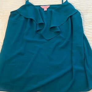 Lilly Pulitzer ruffle top
